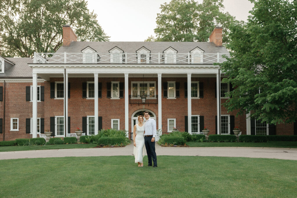 Luxury Engagement Photos at Manor House