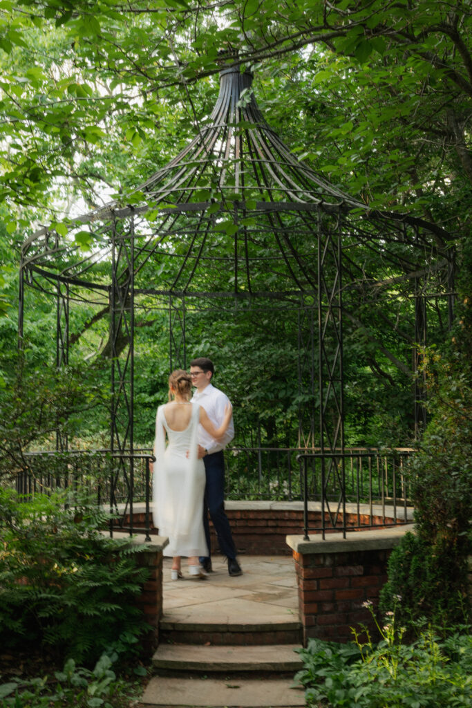 Garden Engagement Photos Brooke Makena