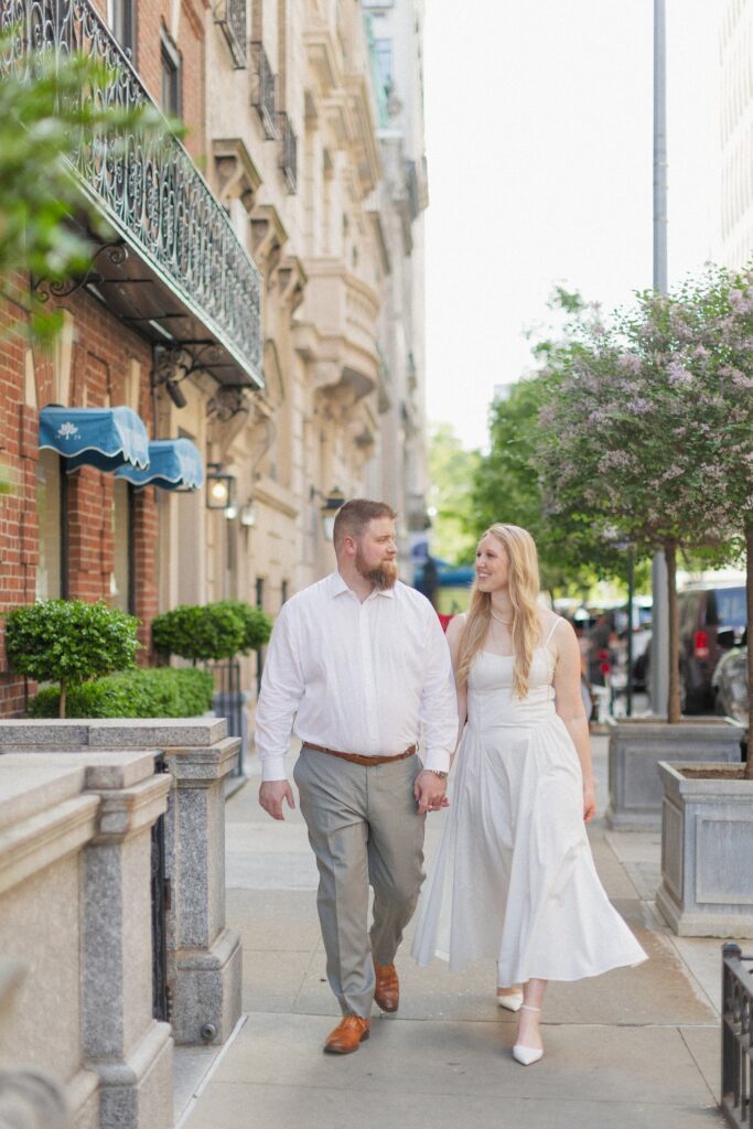 Luxury Engagement Shoot in the Upper East Side NYC